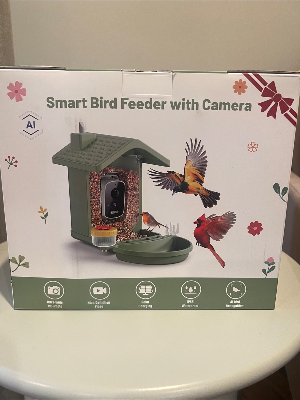 Smart Bird Feeder with Camera - New And I’m Packaging